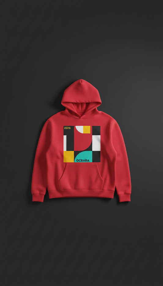 Signal Red Graphic Hoodie